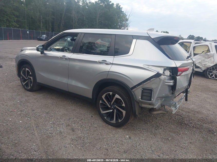 Vin: ja4j3va83rz068034, lot: 46626545, mitsubishi outlander se 2.5 2wd/se black edition s-awc/se black edition w/pano roof s-awc 20243
