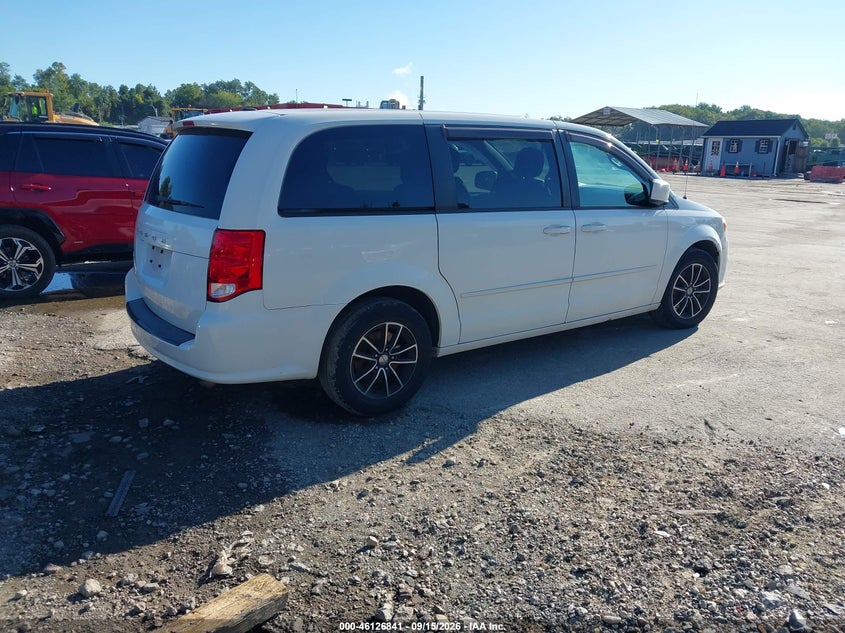 Vin: 2c4rdgbg5gr124831, lot: 46626560, dodge grand caravan se plus 20164