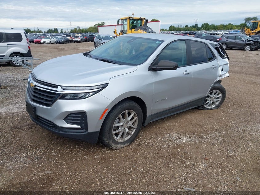 Vin: 3gnaxsev8ns171604, lot: 46626567, chevrolet equinox awd ls 20222