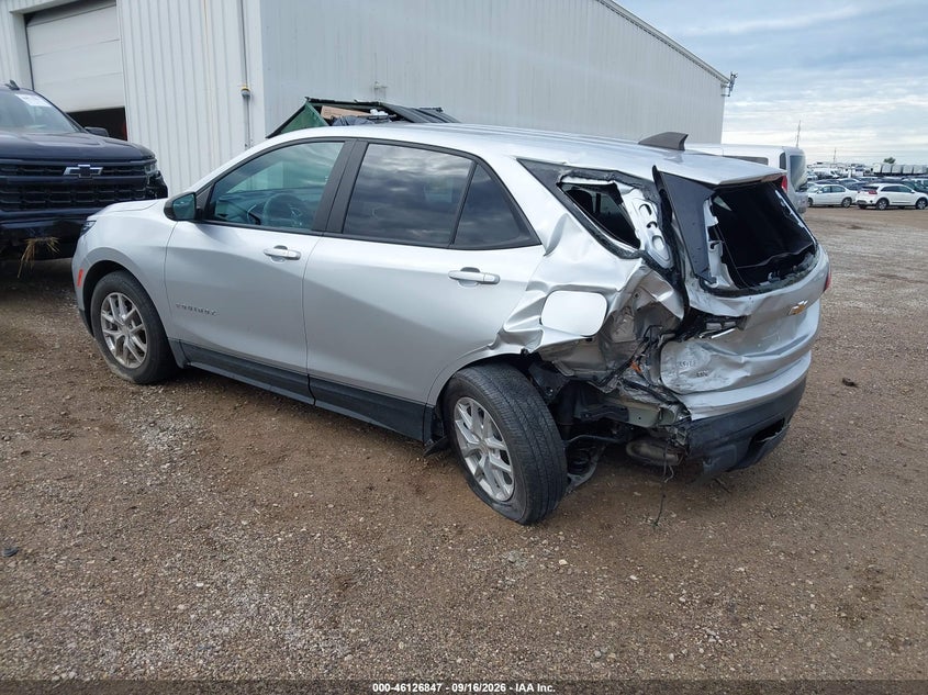 Vin: 3gnaxsev8ns171604, lot: 46626567, chevrolet equinox awd ls 20223