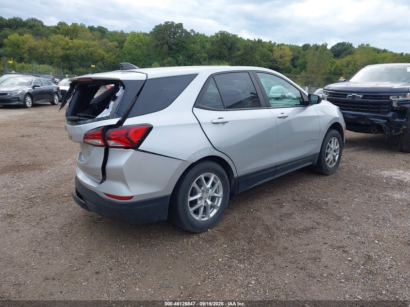 Vin: 3gnaxsev8ns171604, lot: 46626567, chevrolet equinox awd ls 20224