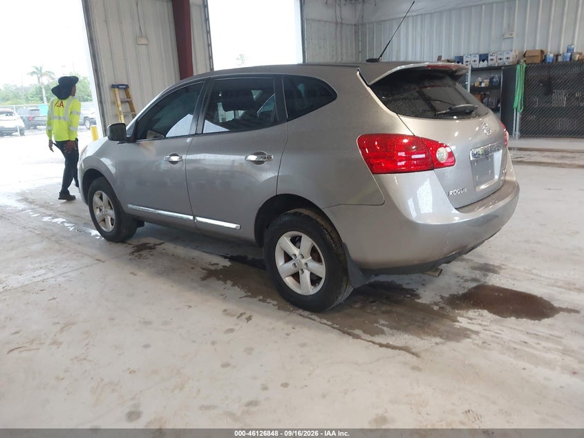 Vin: jn8as5mt8dw030791, lot: 46626568, nissan rogue s 20133