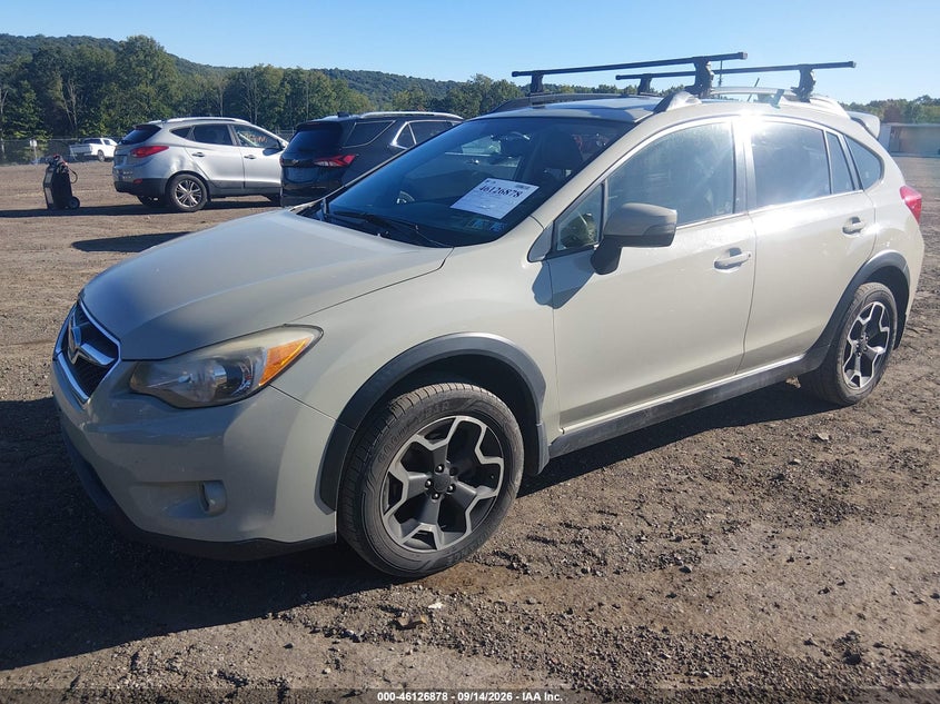 Vin: jf2gpamc3f8278987, lot: 46626598, subaru xv crosstrek 2.0i limited 20152