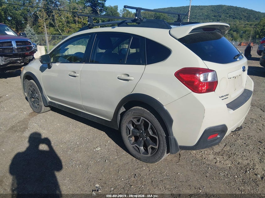 Vin: jf2gpamc3f8278987, lot: 46626598, subaru xv crosstrek 2.0i limited 20153