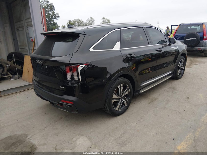Vin: kndrhdjg4s5384065, lot: 46626599, kia sorento hybrid ex 20254