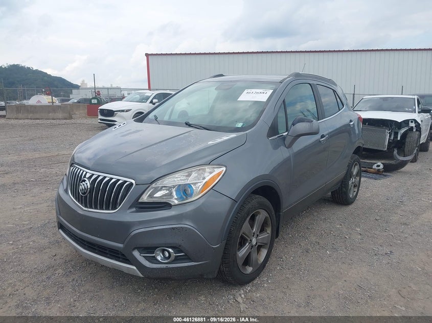 Vin: kl4cjfsb5db211551, lot: 46626601, buick encore convenience 20132