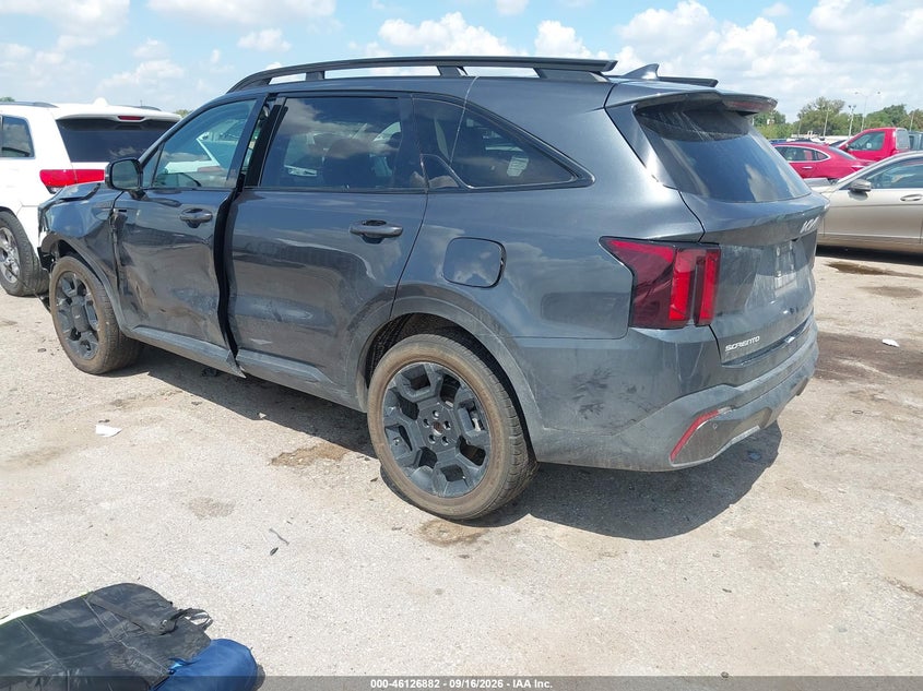 Vin: 5xyrhdjf2rg261146, lot: 46626602, kia sorento x-line ex 20243