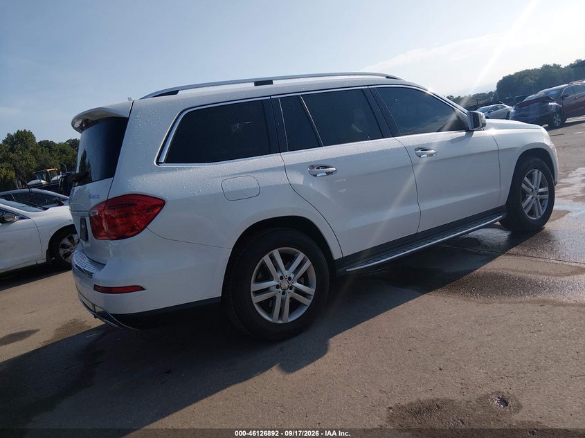 Vin: 4jgdf6ee0ga699900, lot: 46626612, mercedes-benz gl 450 4matic 20164