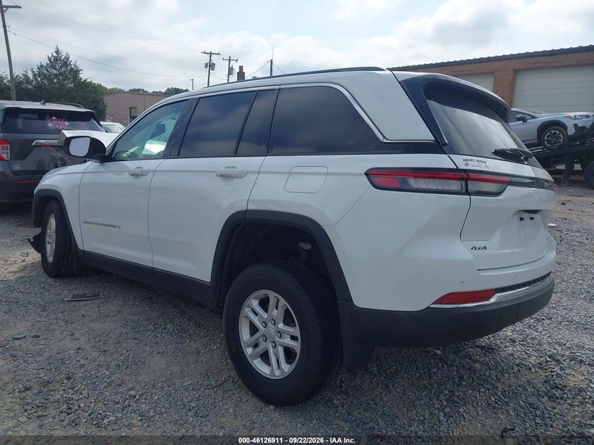 Vin: 1c4rjgag9sc334571, lot: 46626631, jeep grand cherokee laredo 4x2 20253