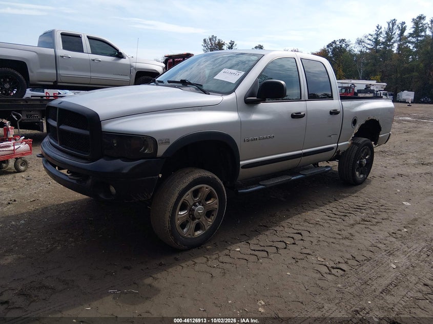 DODGE RAM 2500 2005 VIN 3D7KS28D75G746573