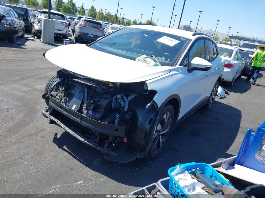 Vin: 1v2bmpe82rc017476, lot: 46626647, volkswagen id.4 standard 20242