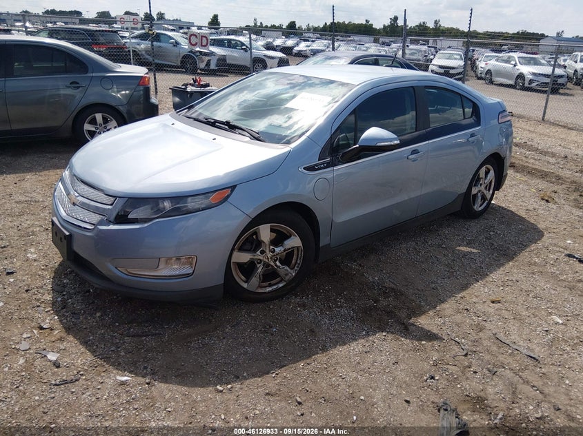 2013 Chevrolet Volt, Удар спереду, IAAI, VIN 1G1RA6E46DU106933 — фото 2