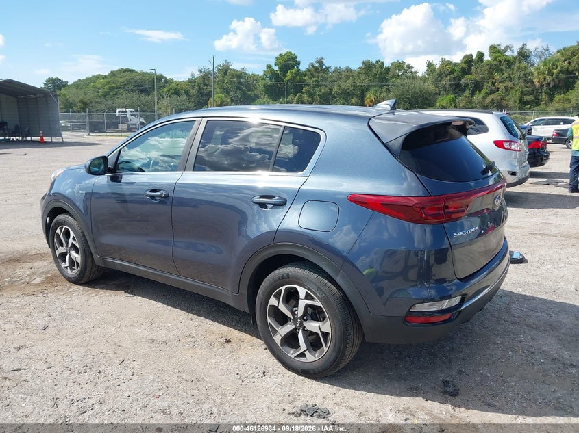 Vin: kndpmcac7l7734112, lot: 46626654, kia sportage lx 20203