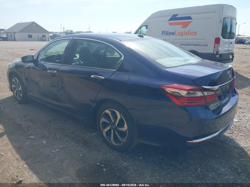 Vin: 1hgcr2f80ha071251, lot: 46626680, honda accord ex-l 20173