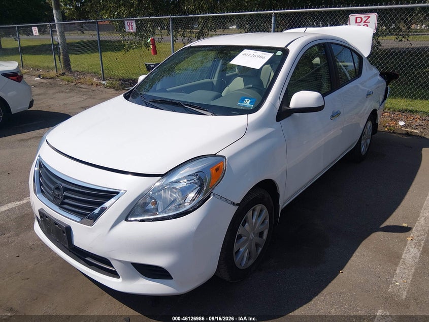 Vin: 3n1cn7ap1cl929790, lot: 46626706, nissan versa 1.6 sv 20122