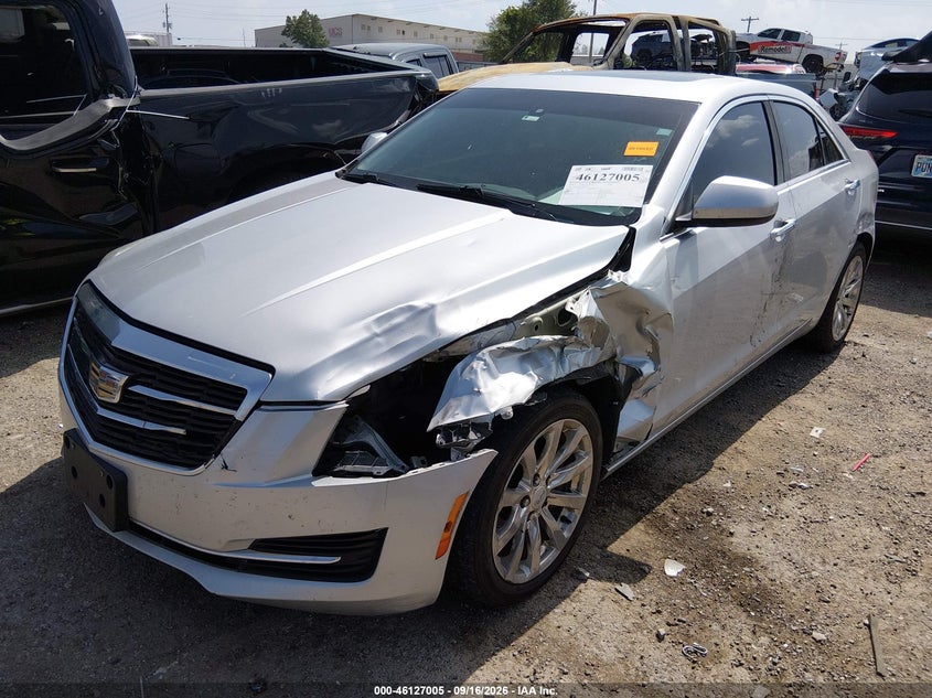 Vin: 1g6ae5rx9j0140619, lot: 46626725, cadillac ats standard 20182