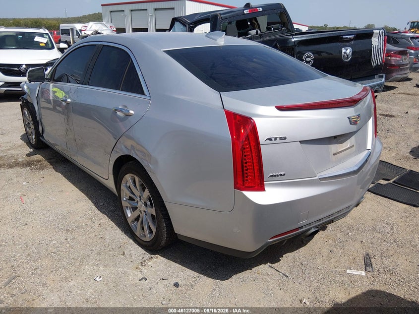 Vin: 1g6ae5rx9j0140619, lot: 46626725, cadillac ats standard 20183