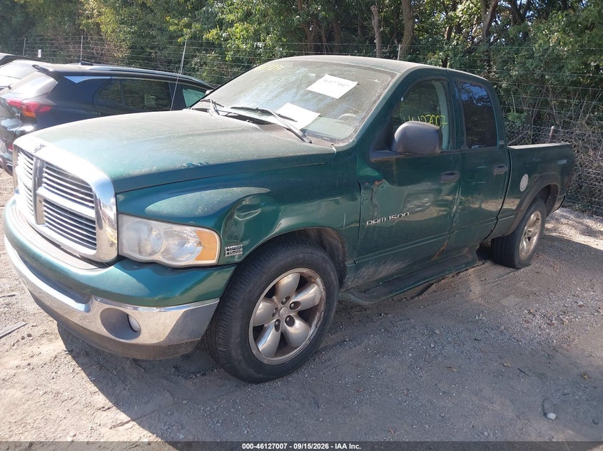 2004 Dodge RAM, Левый бок, IAAI, VIN 1D7HA18D34S546093 — фото 2