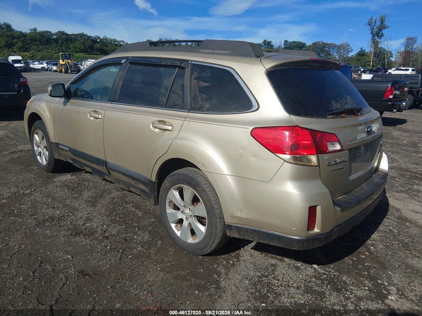 Vin: 4s4brblc3a3310316, lot: 46626740, subaru outback 2.5i limited 20103