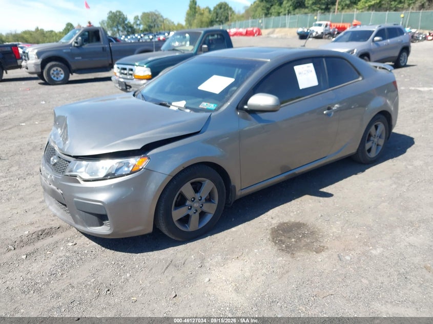 Vin: knafu6a22c5625960, lot: 46626754, kia forte koup ex 20122