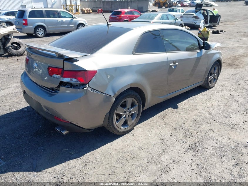 Vin: knafu6a22c5625960, lot: 46626754, kia forte koup ex 20124