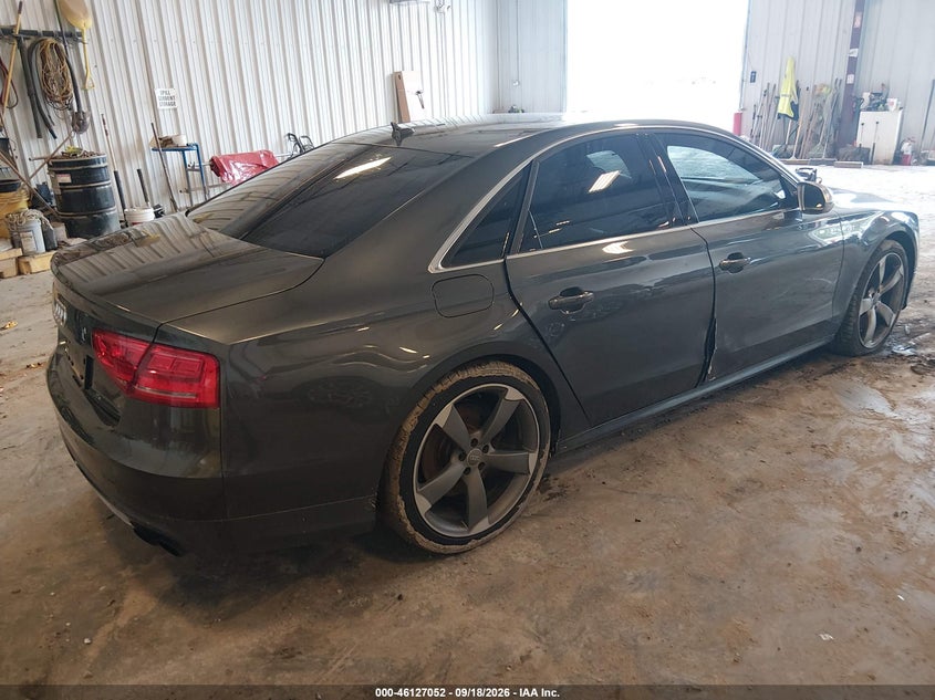 Vin: waud2afd1en010894, lot: 46626772, audi s8 4.0t 20144
