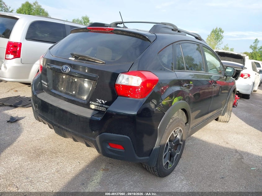 Vin: jf2gpacc1e8208503, lot: 46626780, subaru xv crosstrek 2.0i premium 20144