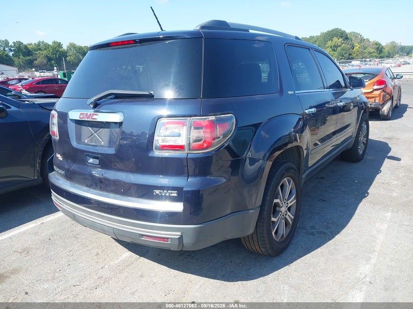 Vin: 1gkkvrkd1fj140290, lot: 46626784, gmc acadia slt-1 20154