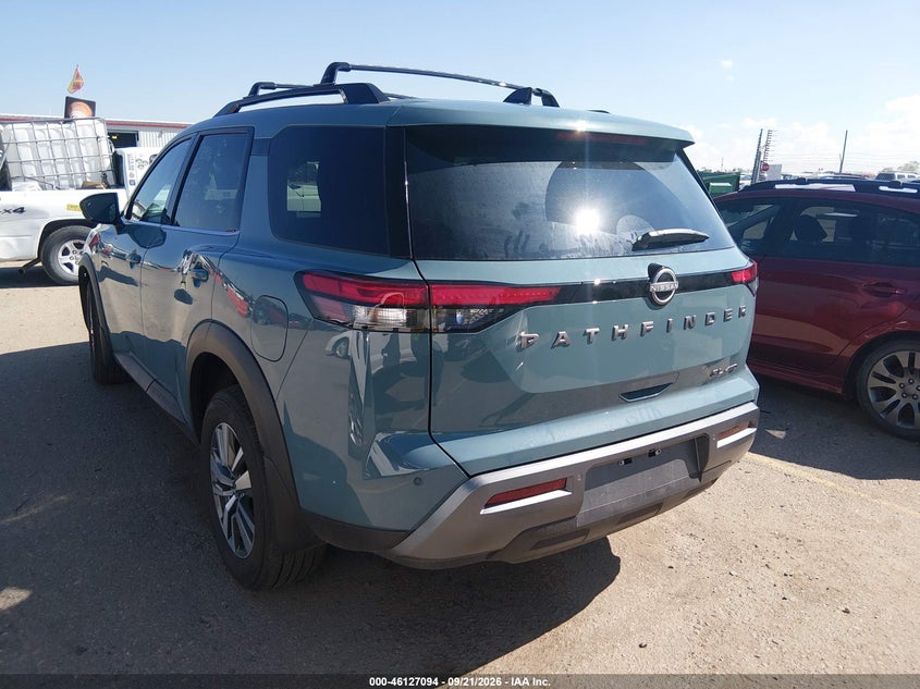 Vin: 5n1dr3ce1tc201050, lot: 46626814, nissan pathfinder sl 20263