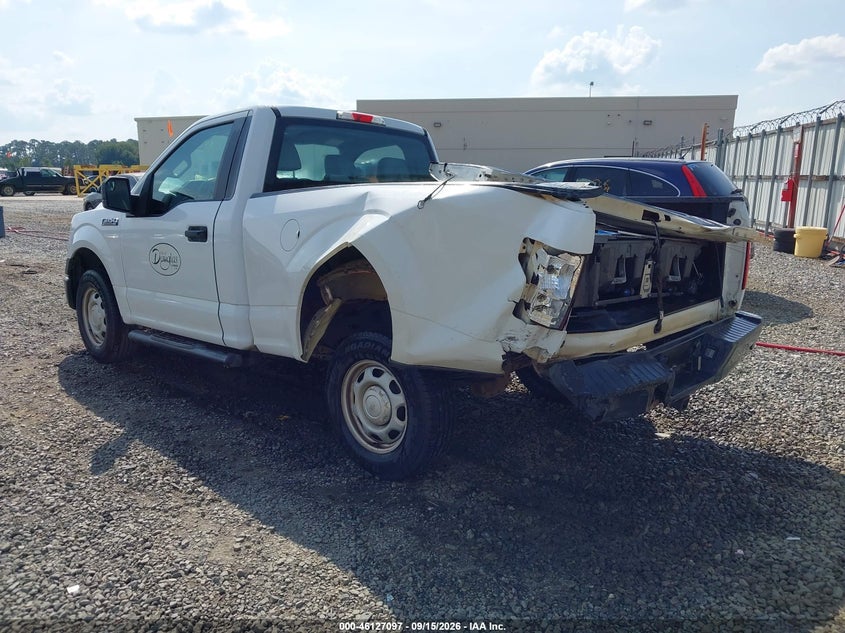 Vin: 1ftmf1cf1gfb29751, lot: 46626817, ford f-150 xl 20163