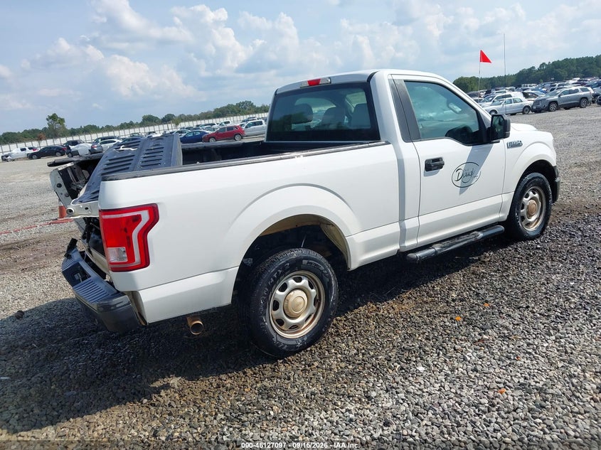 Vin: 1ftmf1cf1gfb29751, lot: 46626817, ford f-150 xl 20164