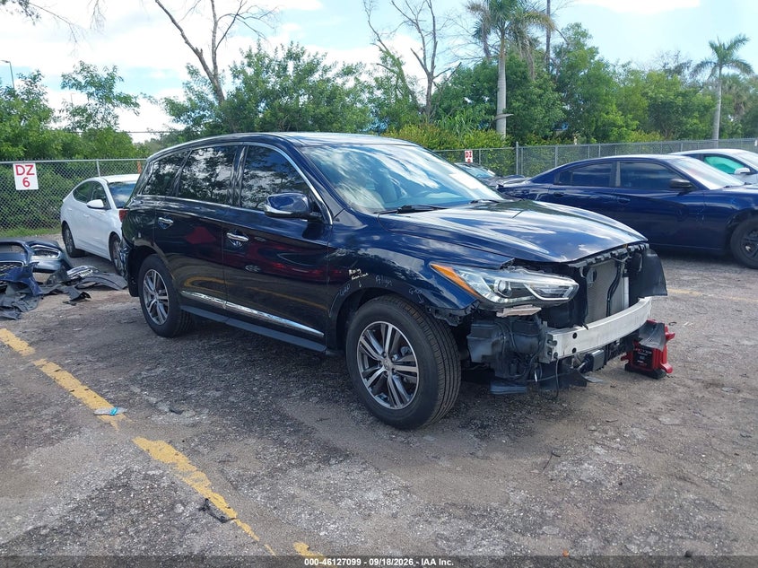 Vin: 5n1dl0mn4kc568733, lot: 46626819, infiniti qx60 pure 2019 img_1