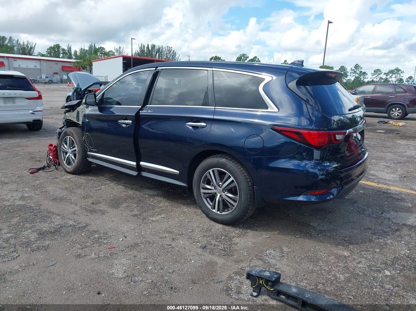 Vin: 5n1dl0mn4kc568733, lot: 46626819, infiniti qx60 pure 20193