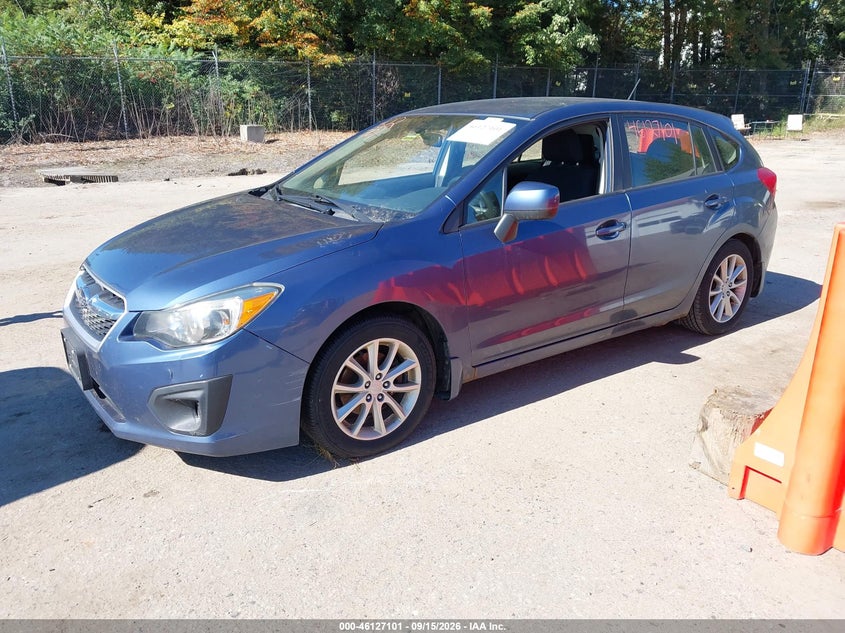 Vin: jf1gpac68dh802339, lot: 46626821, subaru impreza 2.0i premium 20132