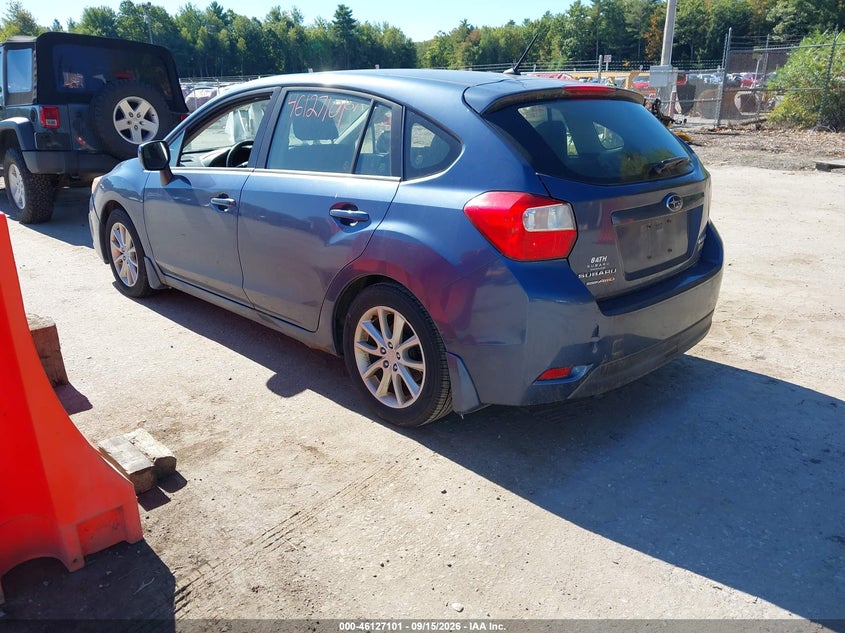 Vin: jf1gpac68dh802339, lot: 46626821, subaru impreza 2.0i premium 20133