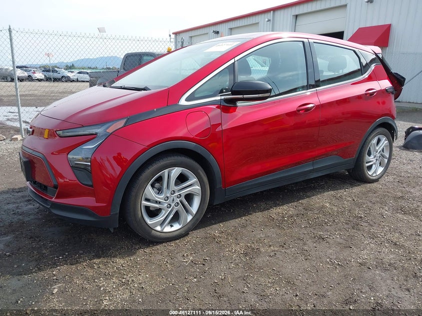 Vin: 1g1fw6s05n4118451, lot: 46626831, chevrolet bolt ev fwd 1lt 20222