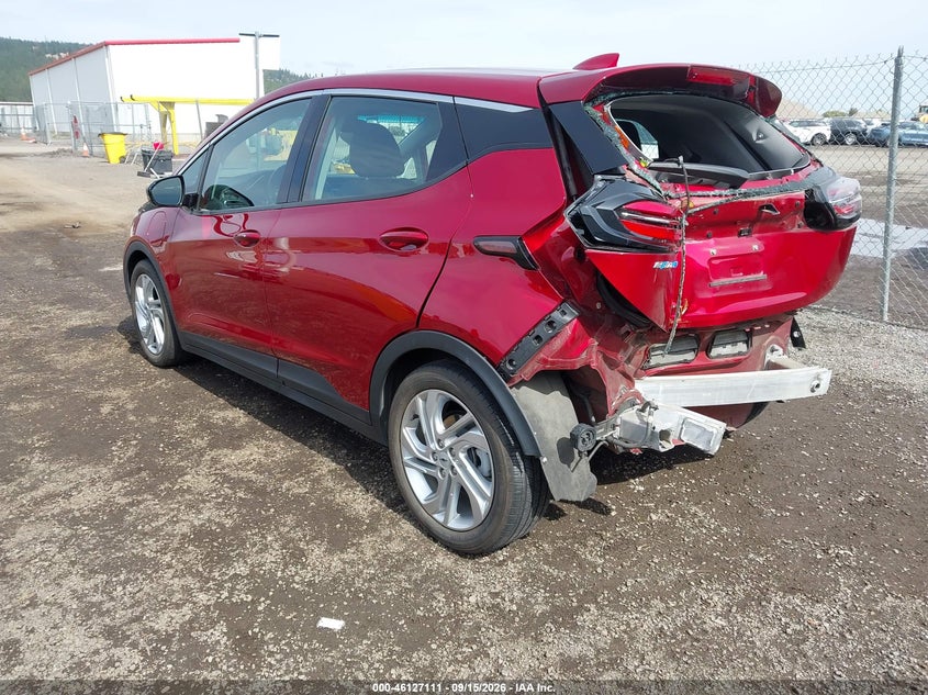 Vin: 1g1fw6s05n4118451, lot: 46626831, chevrolet bolt ev fwd 1lt 20223