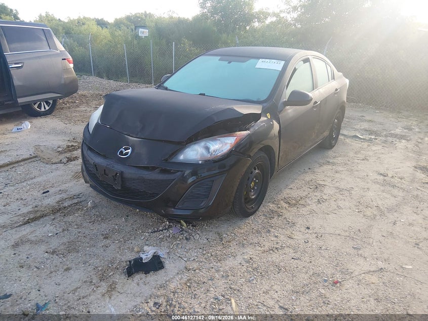 Vin: jm1bl1uf2b1496436, lot: 46626862, mazda mazda3 i sport 20112