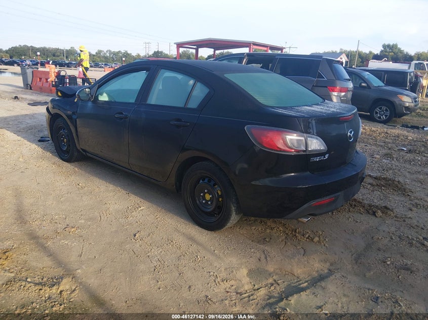 Vin: jm1bl1uf2b1496436, lot: 46626862, mazda mazda3 i sport 20113