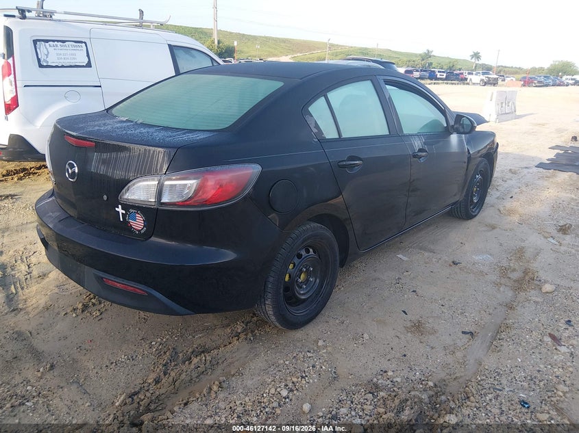 Vin: jm1bl1uf2b1496436, lot: 46626862, mazda mazda3 i sport 20114