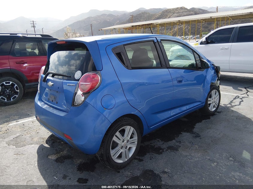Vin: kl8cb6s94ec582172, lot: 46626895, chevrolet spark ls auto 20144