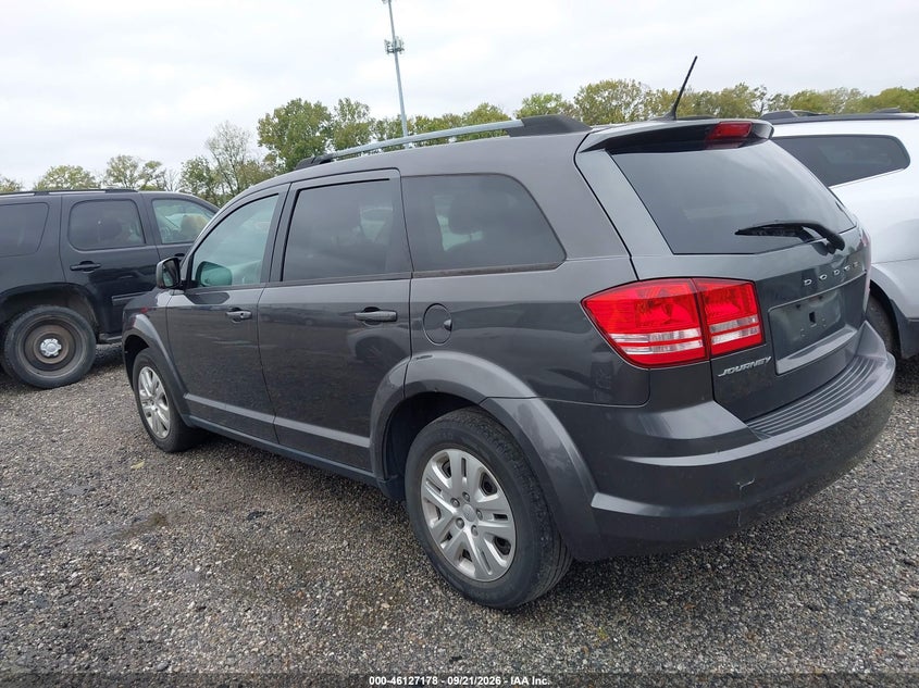 Vin: 3c4pdcab2ht638088, lot: 46626898, dodge journey se 20173