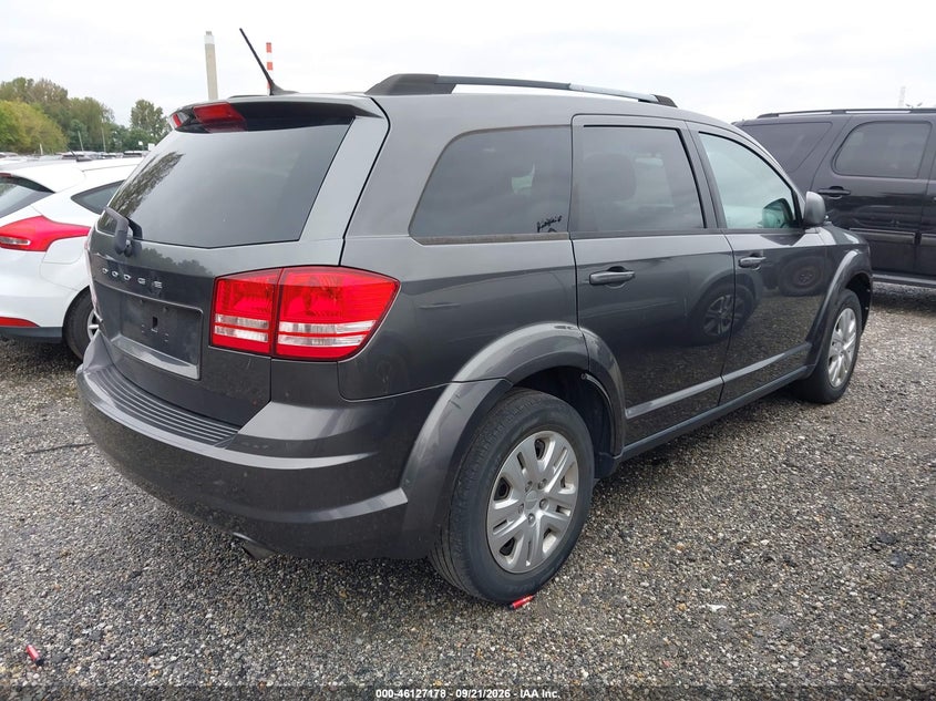 Vin: 3c4pdcab2ht638088, lot: 46626898, dodge journey se 20174