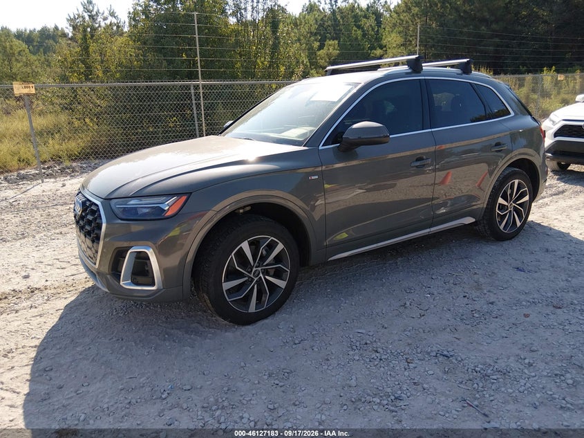 Vin: wa1eaafy6r2027835, lot: 46626903, audi q5 premium plus 45 tfsi s line quattro 20242
