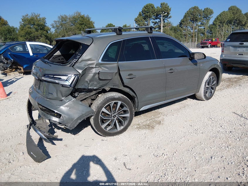 Vin: wa1eaafy6r2027835, lot: 46626903, audi q5 premium plus 45 tfsi s line quattro 20244