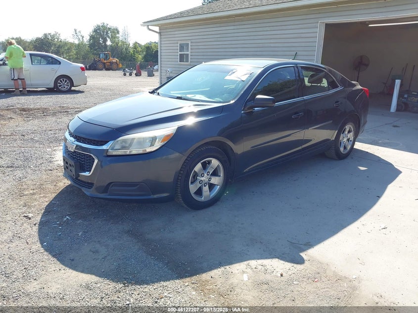 2014 Chevrolet Malibu, Front End, IAAI, VIN 1G11B5SL5EF225837 — photo 2