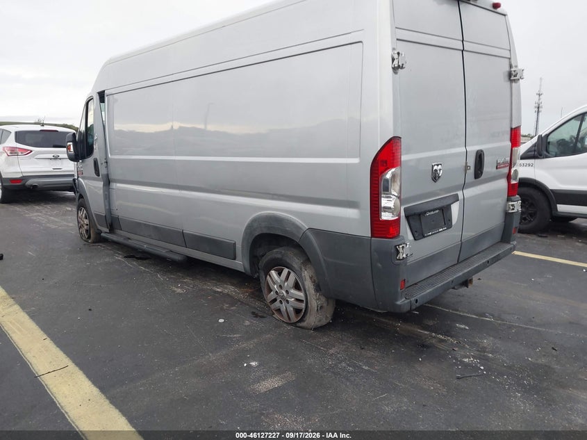 Vin: 3c6trvdg9fe513813, lot: 46626948, ram promaster 2500 high roof 20153