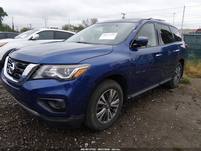 2020 Nissan Pathfinder, Front End, IAAI, VIN 5N1DR2AM7LC585954 — photo 2