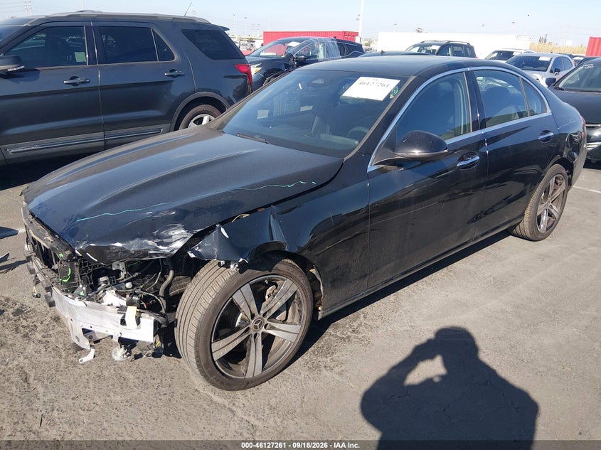 Vin: w1kaf4gb1pr132326, lot: 46626981, mercedes-benz c 300 sedan 20232