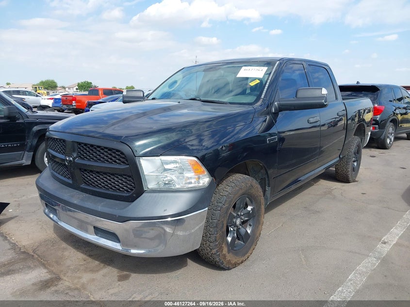 Vin: 1c6rr7km3gs331490, lot: 46626984, ram 1500 tradesman 20162
